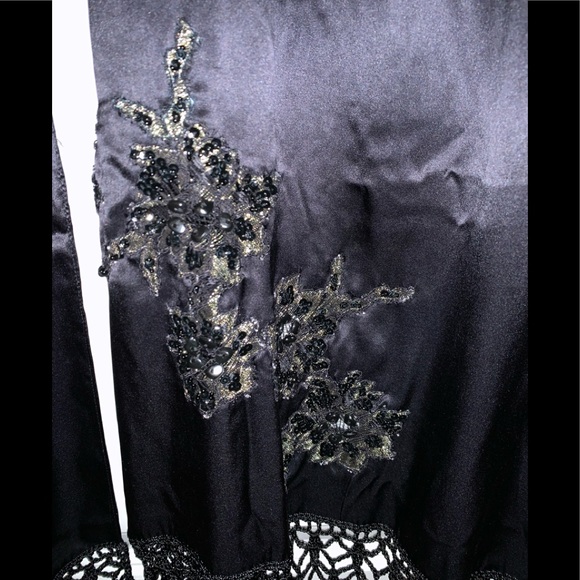 NWT Sue Wong Nocturne 100% Silk Embroidered and Beaded Wrap/Scarf - Picture 3 of 5